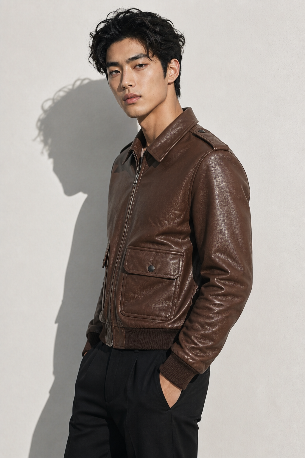 Đông Sơn — The Flight Jacket, three-quarter view